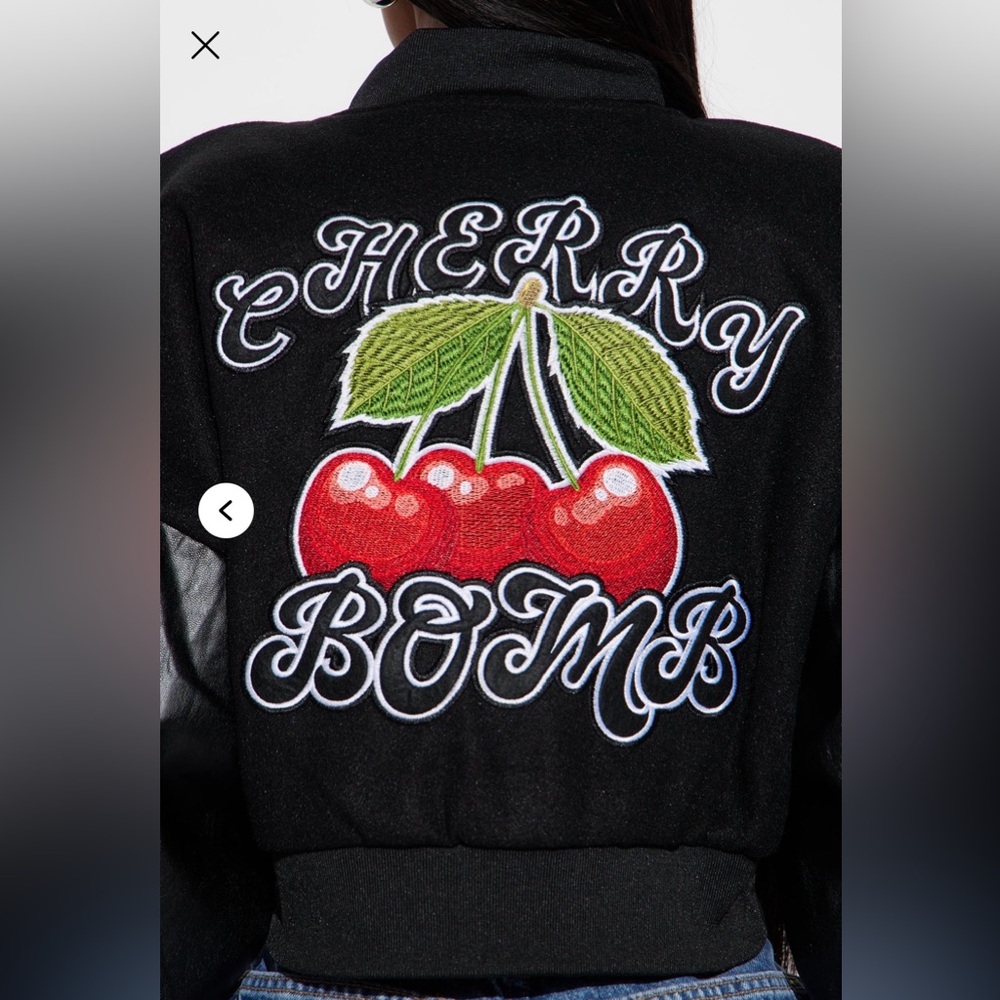 Fashion Nova LA Girl Vibe Jacket Size M - Picture 3 of 6
